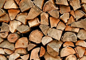 seasoned wood